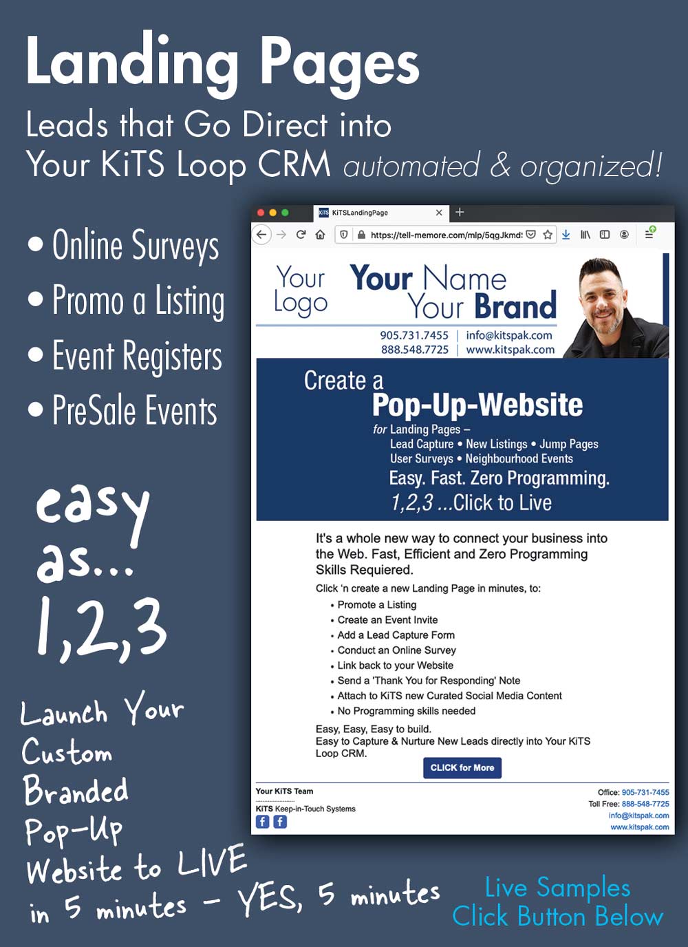 Realtor KiTS Landing Pages